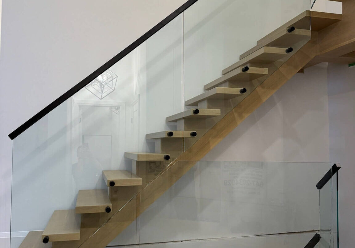Staircase Railing Glass